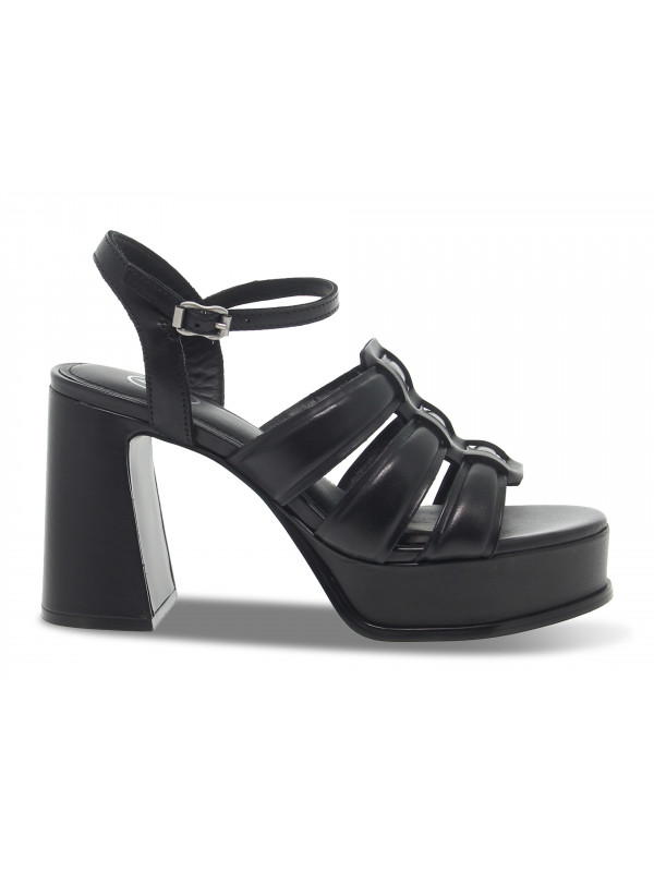 Sandalo con tacco Ash - nero Donna Sandalo con tacco