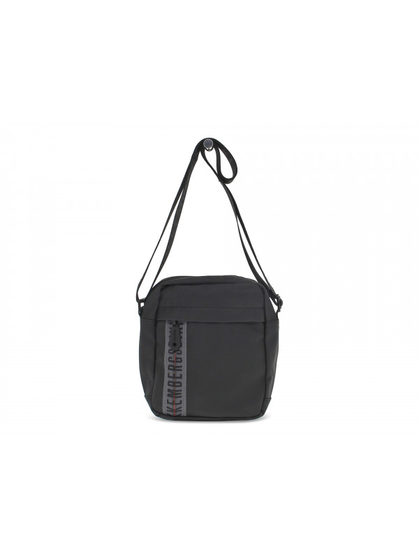 Borsa Bikkembergs REPORTER GUM in gommato nero