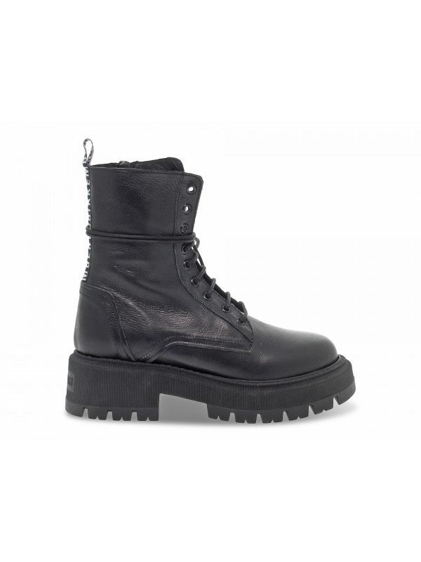 Polacco Bikkembergs PLATO' in pelle nero