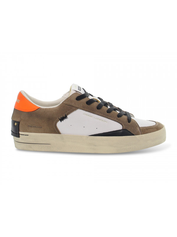 Sneakers Crime London - bianco e taupe Uomo Sneakers