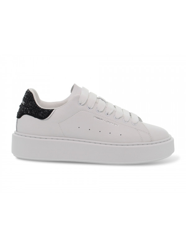 Sneakers Crime London - bianco e nero Donna Sneakers