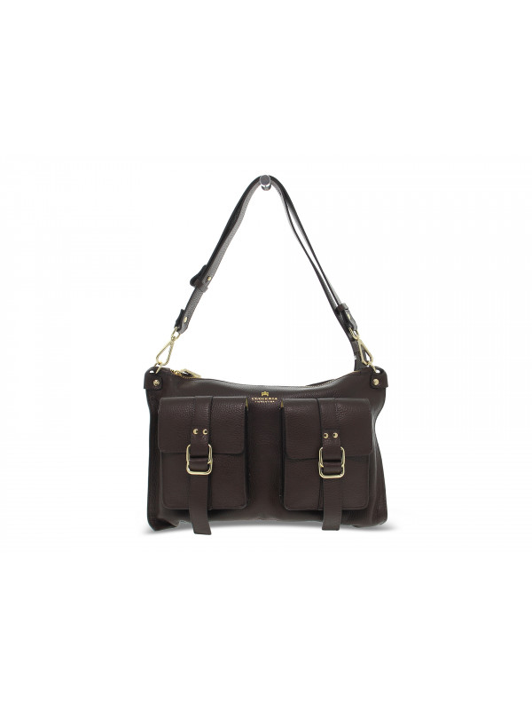 Borsa a tracolla Cuoieria Fiorentina - cioccolato