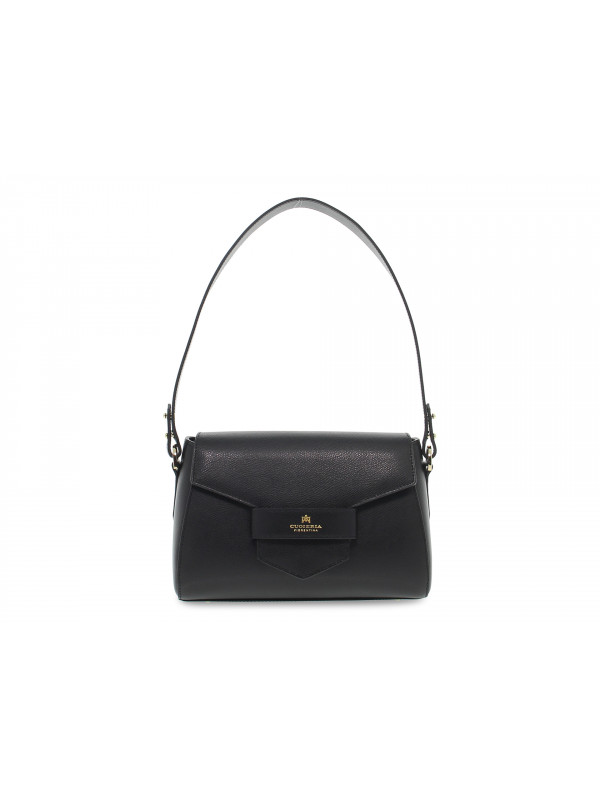 Borsa a tracolla Cuoieria Fiorentina MAIA SMALL FLAP BAG in pelle nero