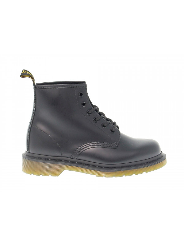 Polacco Dr. Martens 6 EYE BOOT in pelle nero