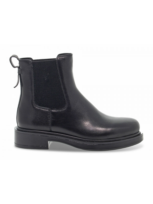 Tronchetto Emanuèlle Vee BEATLES KIM in pelle nero