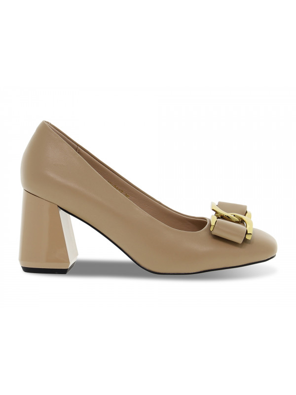 Décolleté Emanuèlle Vee - beige