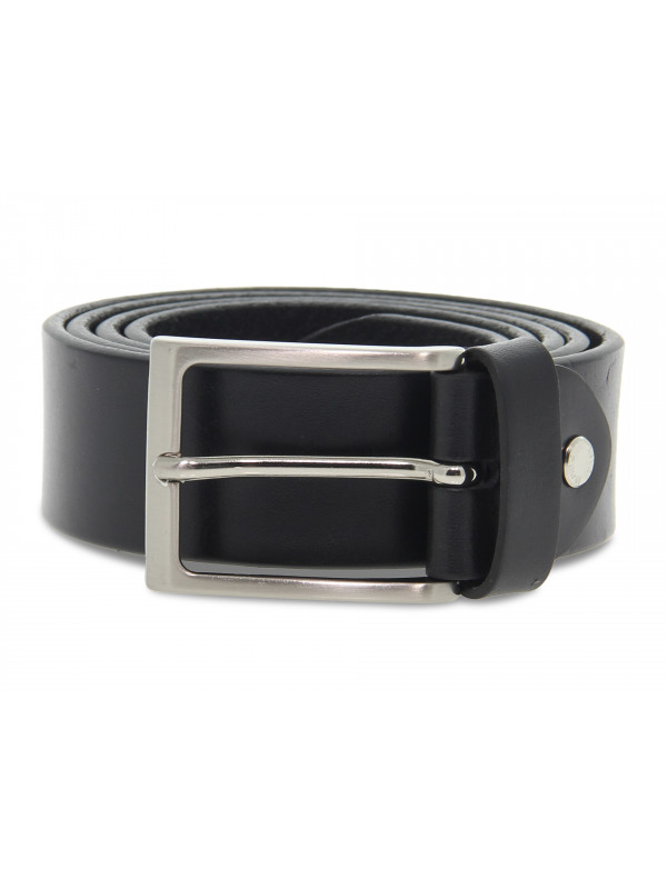 Cintura Guidi Calzature CUOIO MADE IN ITALY H35 in pelle nero