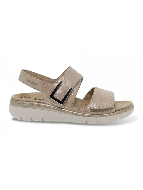 Sandalo basso Mephisto - platino Donna Sandalo basso