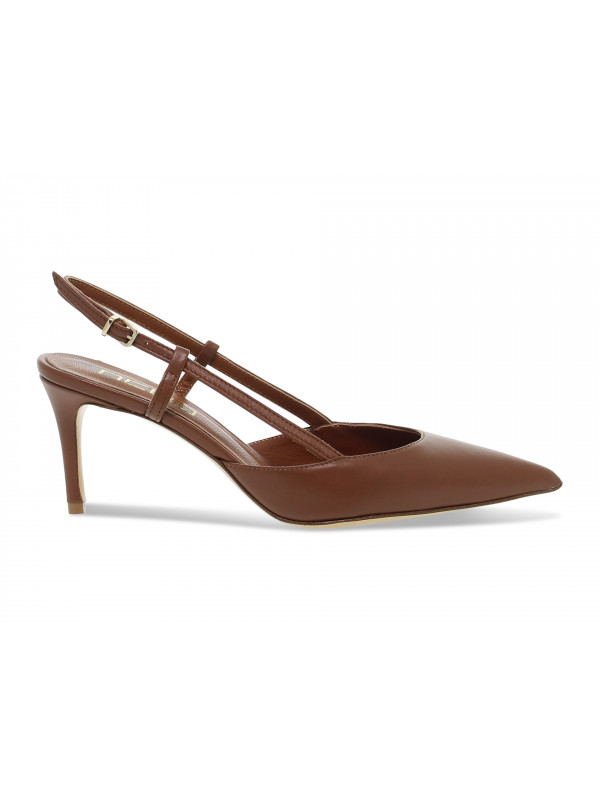 Scarpa con tacco Ncub - cuoio