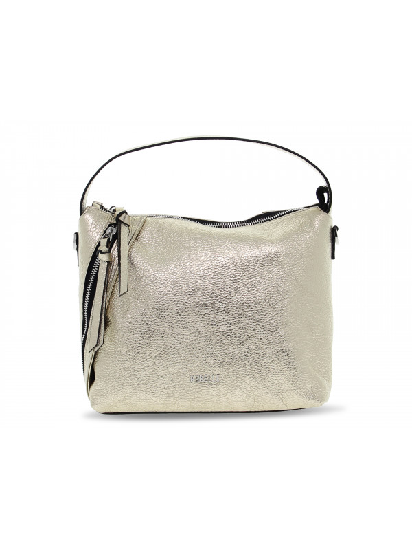 Borsa a tracolla Rebelle - platino