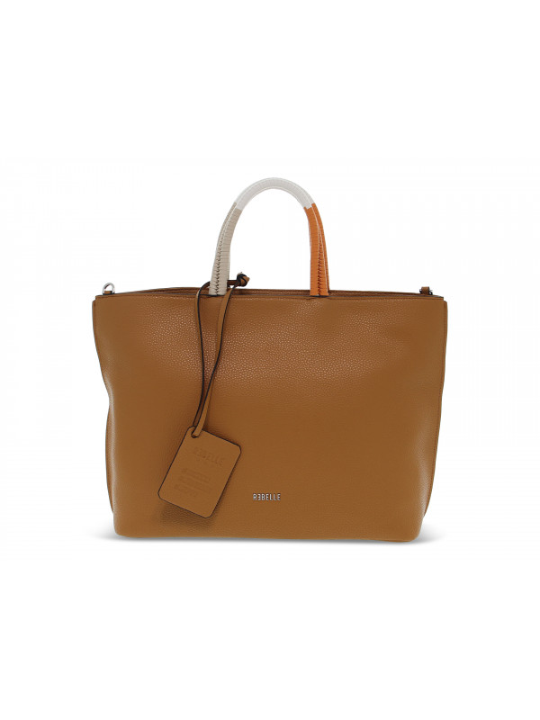 Borsa a mano Rebelle - cognac e multicolore Donna Borsa a mano