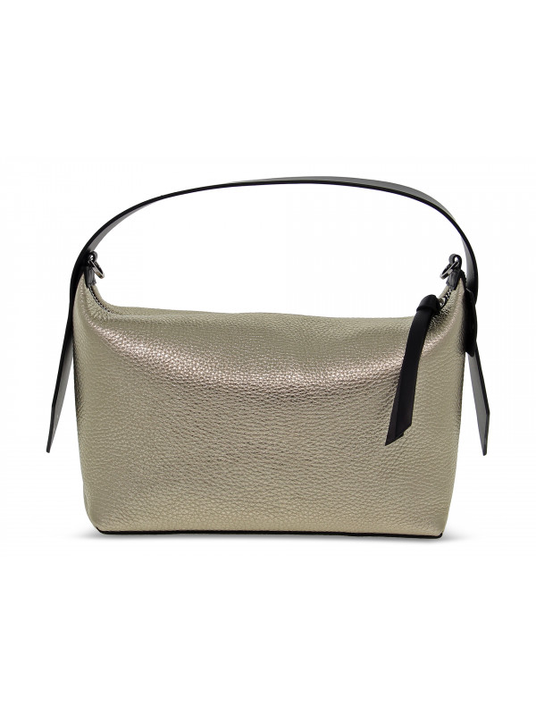 Borsa a mano Rebelle GILDA HOBO S IMPULSE DOLLARO LAMINATO in laminato oro Donna Borsa a mano