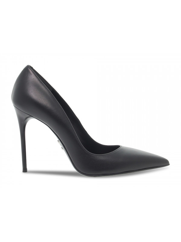 Décolleté Sergio Levantesi LAST CALF in nappa nero