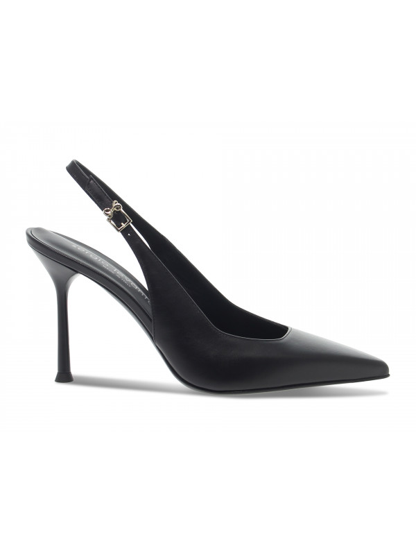Scarpa con tacco Sergio Levantesi - nero