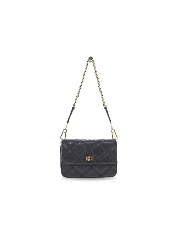 Borsa a tracolla Steve Madden BROONEY in nappa nero e oro