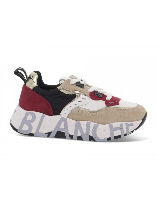 Sneakers Voile Blanche - beige e rubino Donna Sneakers