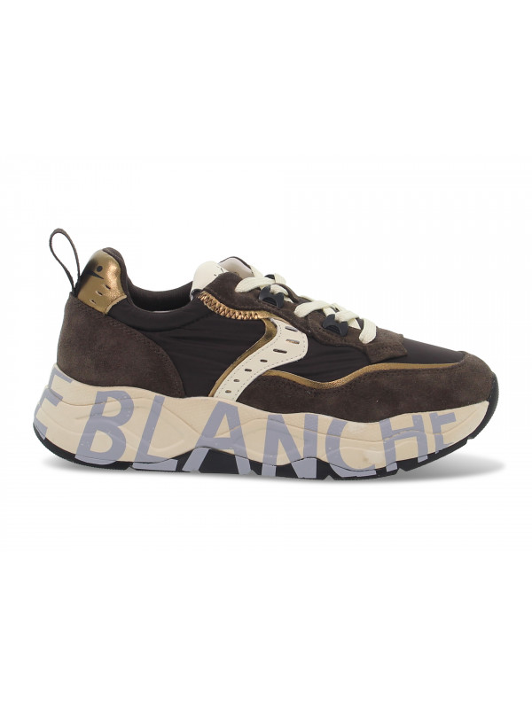 Sneakers Voile Blanche - testa di moro e bronzo Donna Sneakers