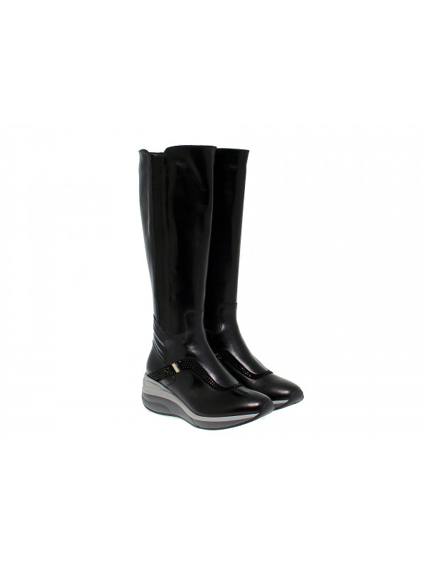 Stivale Cesare Paciotti 4us in pelle Guidi Calzature Nuova Collezione Autunno Inverno 2024 Guidi Calzature