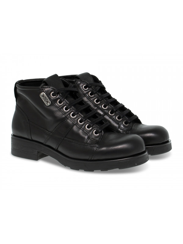 Tronchetto OXS FRANK 1900 in pelle nero Guidi Calzature Saldi
