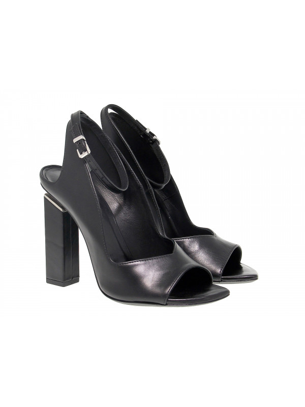 Sandalo con tacco Vic Matie in pelle Guidi Calzature Nuova Collezione Autunno Inverno 2024 Guidi Calzature