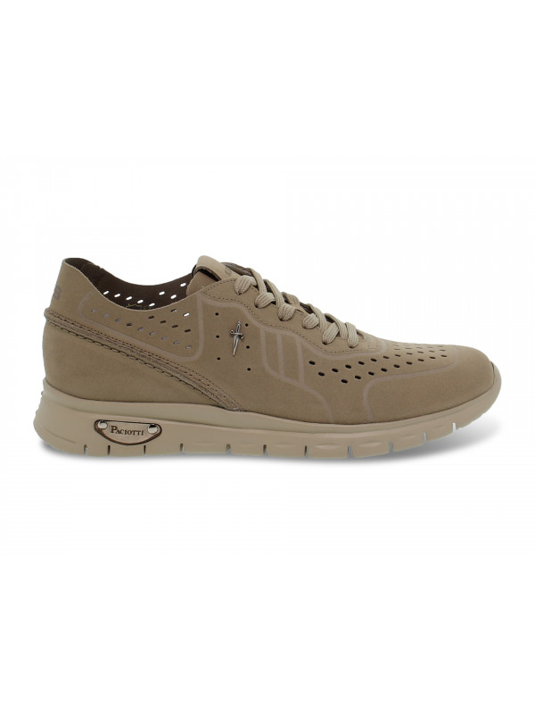 Sneakers Cesare Paciotti 4us MADISON 4US in camoscio sabbia