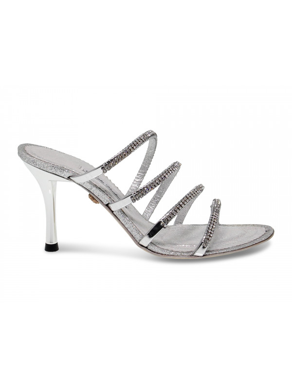 Heeled sandal Alberto Venturini GIOIELLO in silver crystal - Guidi  Calzature - New Spring Summer 2022 Collection - Guidi Calzature