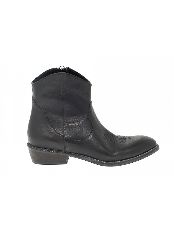 Ankle boot AME 505 N TEXANO in leather