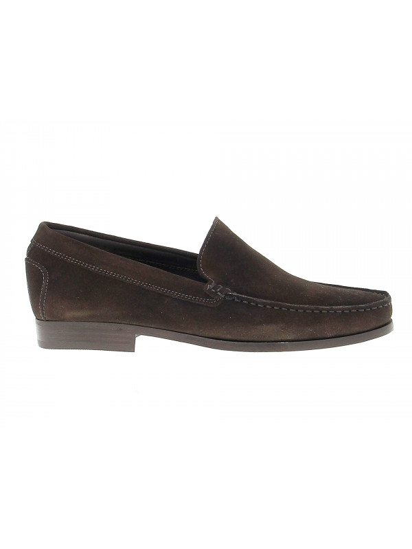 Loafer Antica Cuoieria TODS in brown suede leather