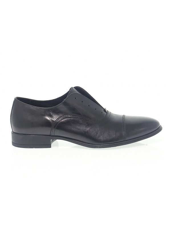 Lace-up shoes Antica Cuoieria STILE INGLESE in black leather