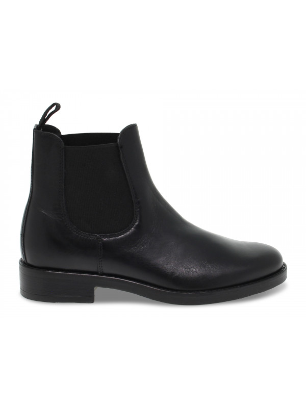 Ankle boot Antica Cuoieria STILE INGLESE in black leather
