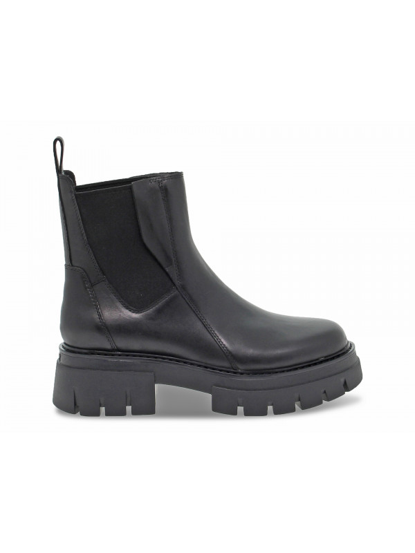 Low boot Ash LINKS in black leather