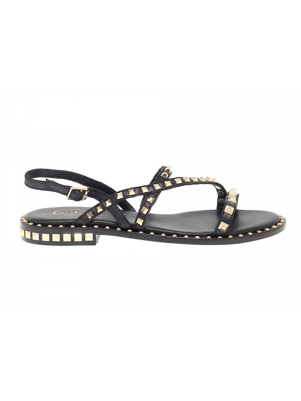 Ash peace studded sales slingback leather sandals