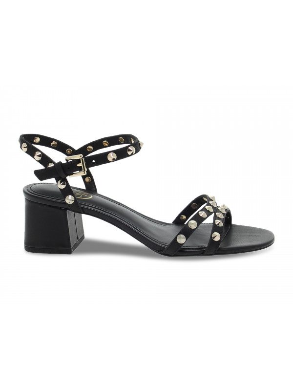 Flat sandals Ash FRATE in black leather