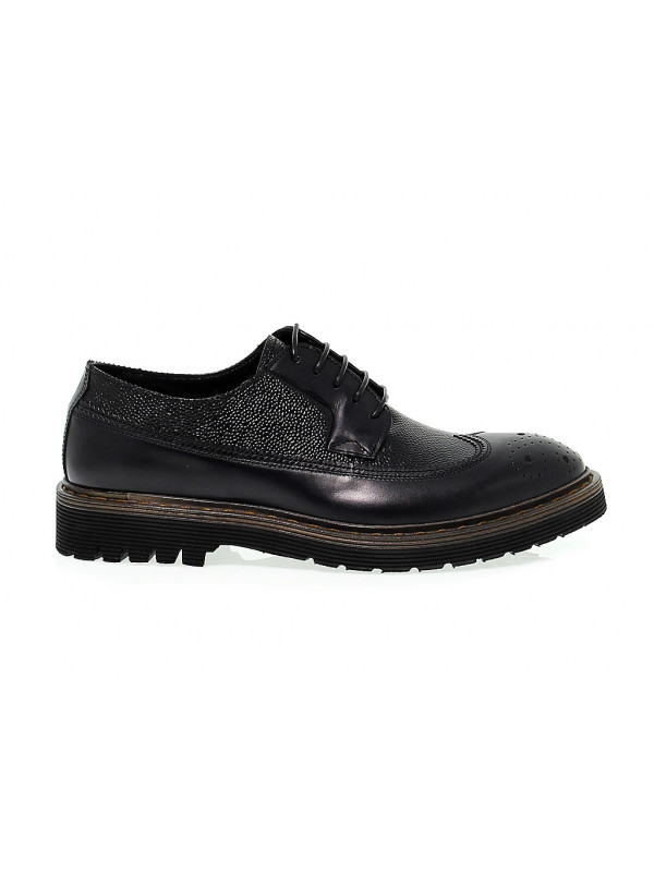 Lace up shoes Barracuda in leather Guidi Calzature New Collection Fall Winter 2024 Guidi Calzature