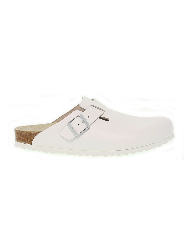 birkenstock boston white