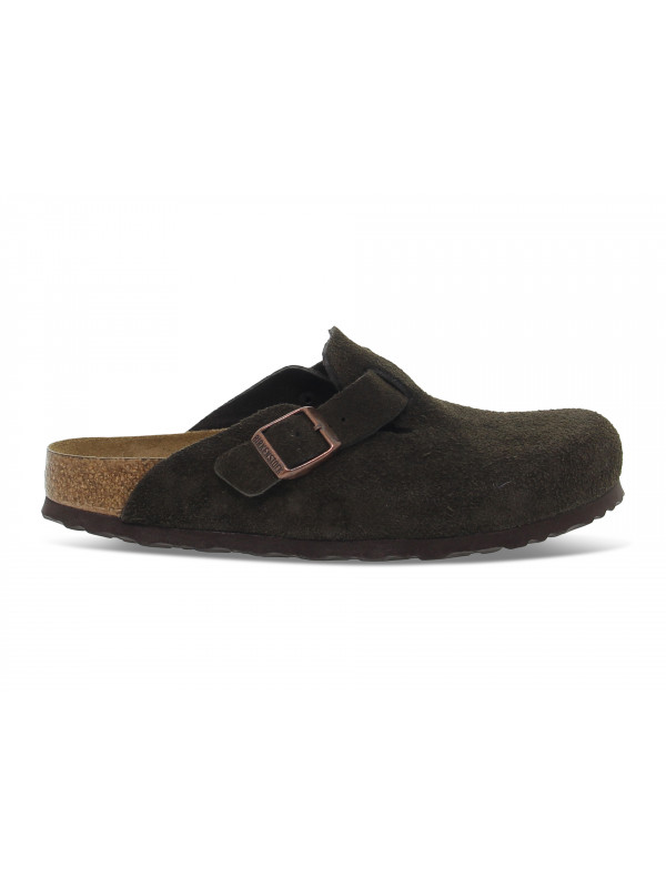 Flat sandals Birkenstock - dark brown