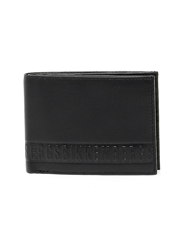 Wallet Bikkembergs WALLET STRIPE in leather