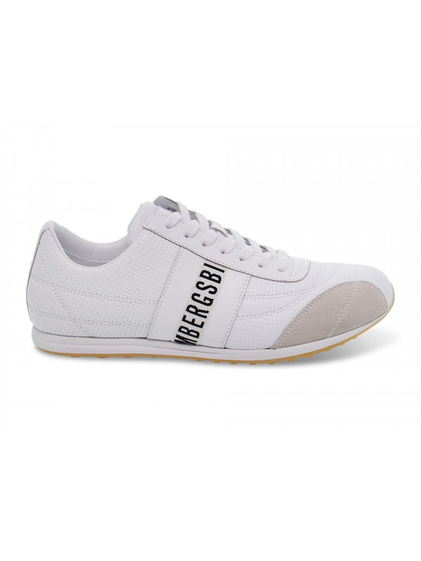 Sneakers Bikkembergs BARTHEL LOW TOP LACE UP SOCCER in white tassel