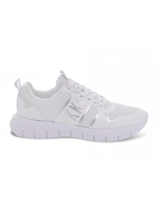 Sneakers Bikkembergs FREDERIC LOW TOP LACE UP in white fabric