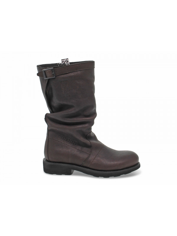 Boot Bikkembergs VINTAGE BIKER VIETTA in dark brown leather