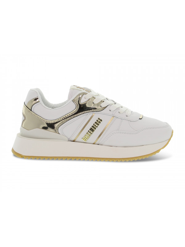 Sneakers Bikkembergs in white faux leather Guidi Calzature New Collection Fall Winter 2024 Guidi Calzature