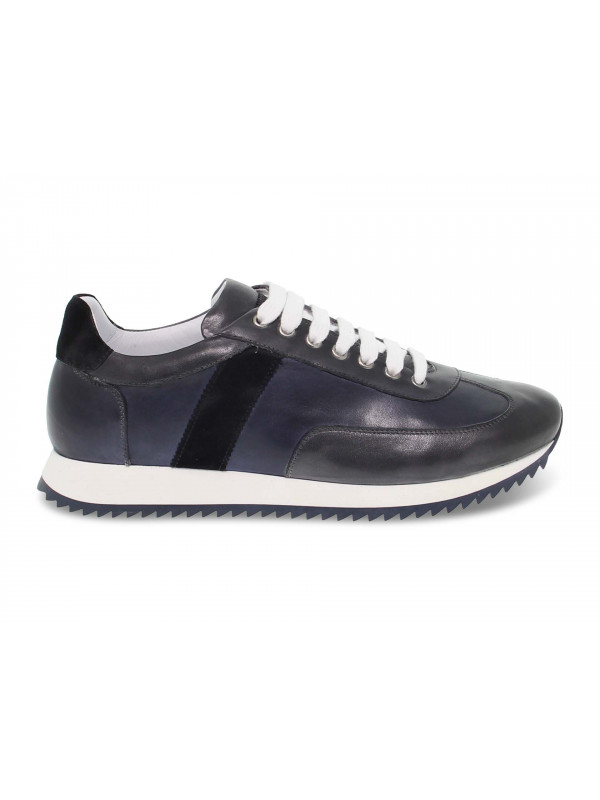 Sneakers Brecos in blue leather