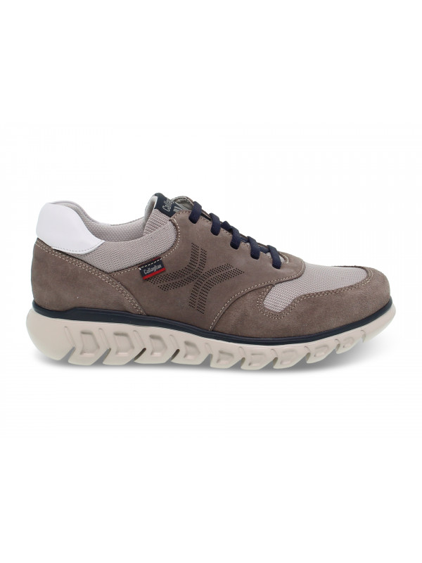 Lace-up shoes Callaghan in grey suede leather