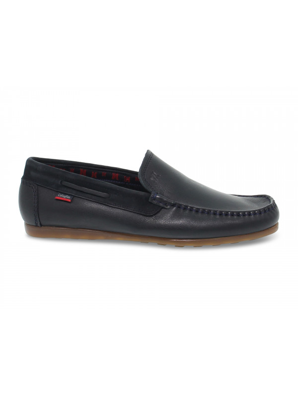 Loafer Callaghan in blue leather