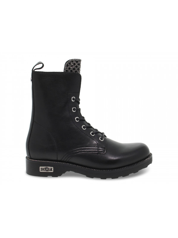 Low boot Cult ZEPPELIN 2684 MID W in black leather