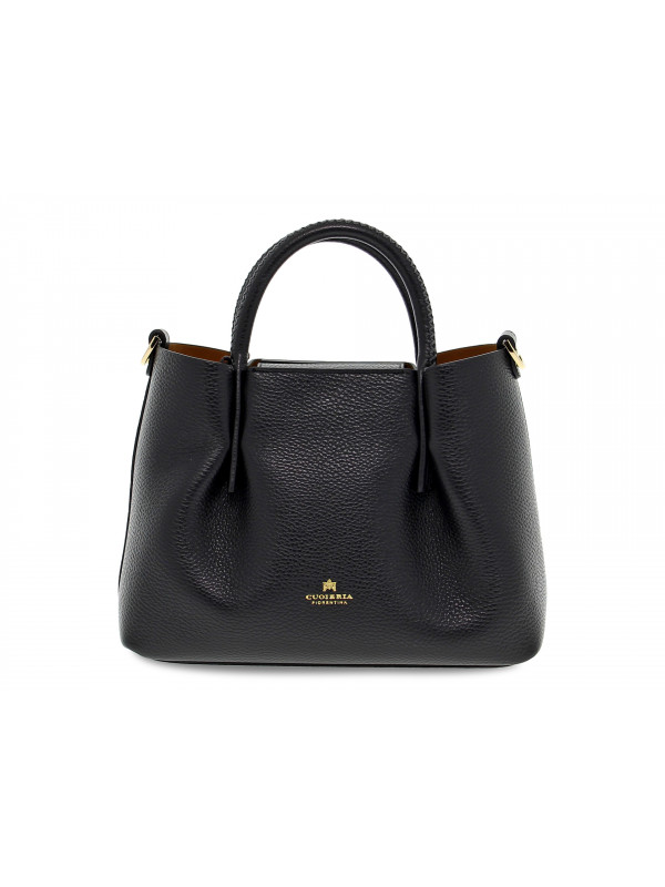 Florence Bag - Black Leather — Gonthier atelier