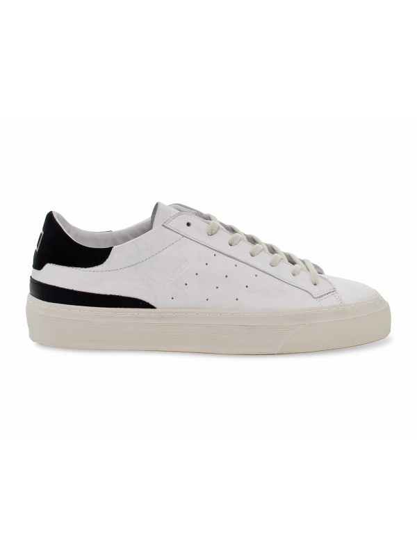 Sneakers D.A.T.E. SONICA CALF in white leather