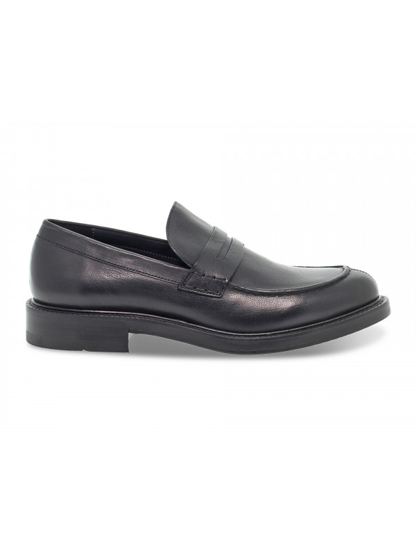 Loafer Ernesto Dolani STILE INGLESE in black leather