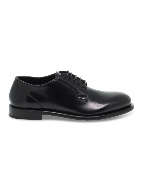 Lace-up shoes Fabi STILE INGLESE in black leather