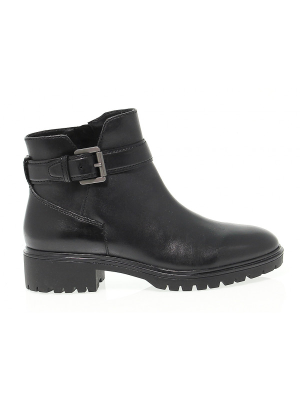 Ankle Geox PEACEFUL in leather - Guidi Calzature New Spring 2023 Collection - Guidi Calzature